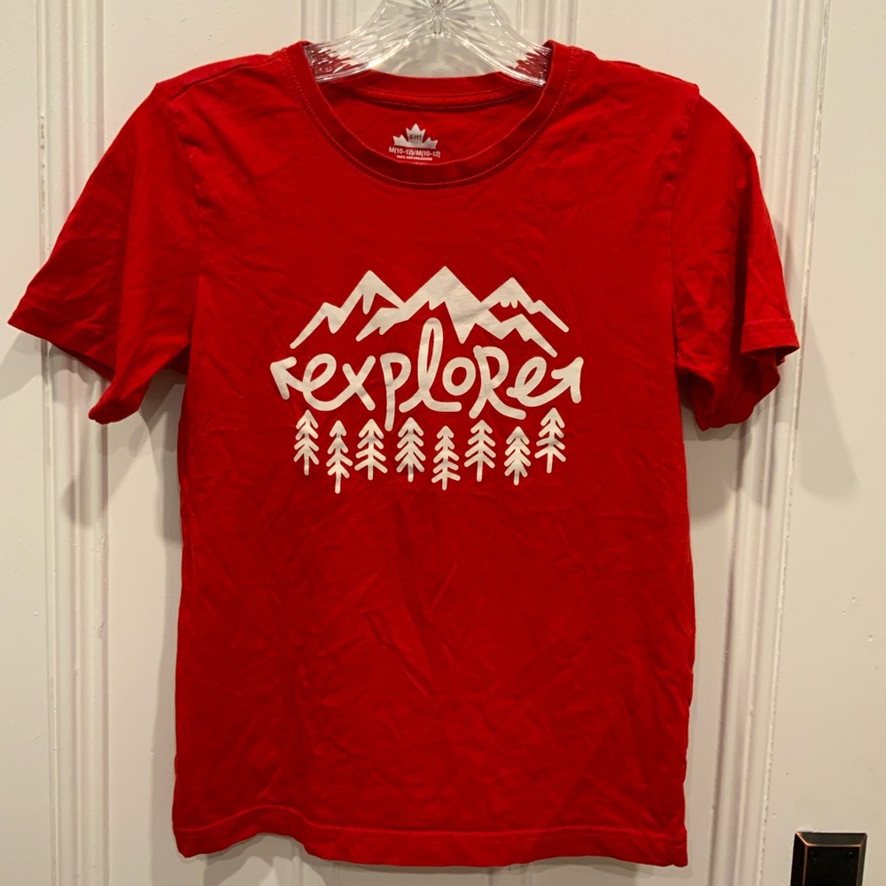 EH! Canada Day Explore T-Shirt - Size M (10-12)